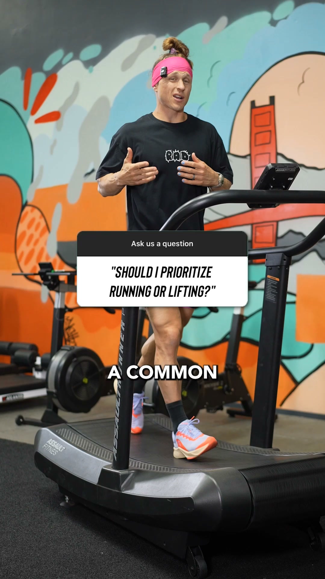 Marcus Filly Facebook ad: Run. Lift. Keep Both.