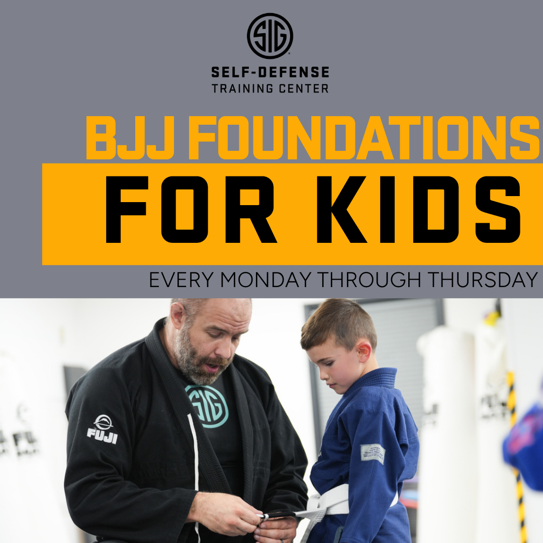 SIG SAUER Academy and Experience Center Facebook ad: BJJ Foundations for Kids
