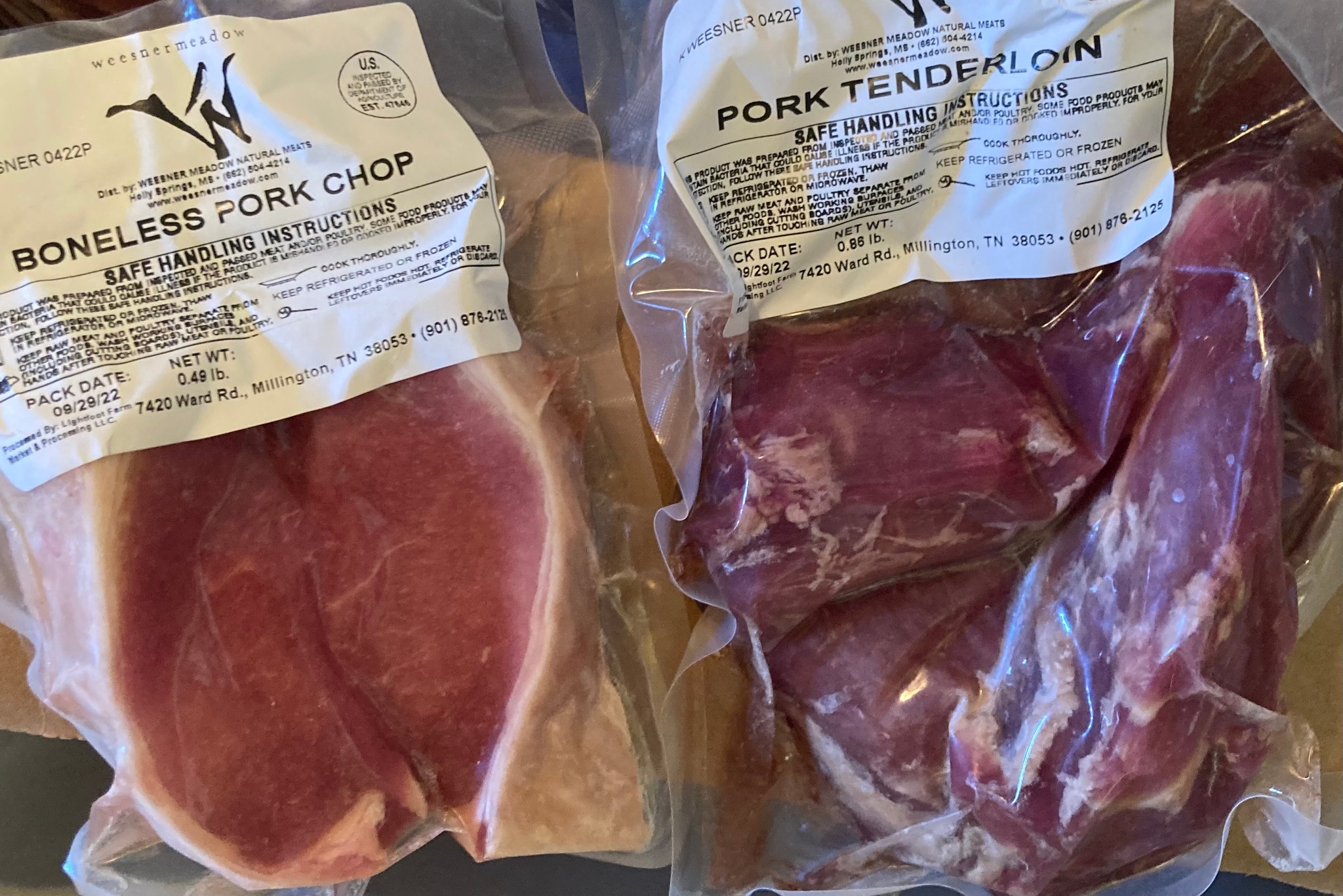 Weesner Meadow Farm Facebook ad: Real Grass Fed Meat from Weesner Meadow
