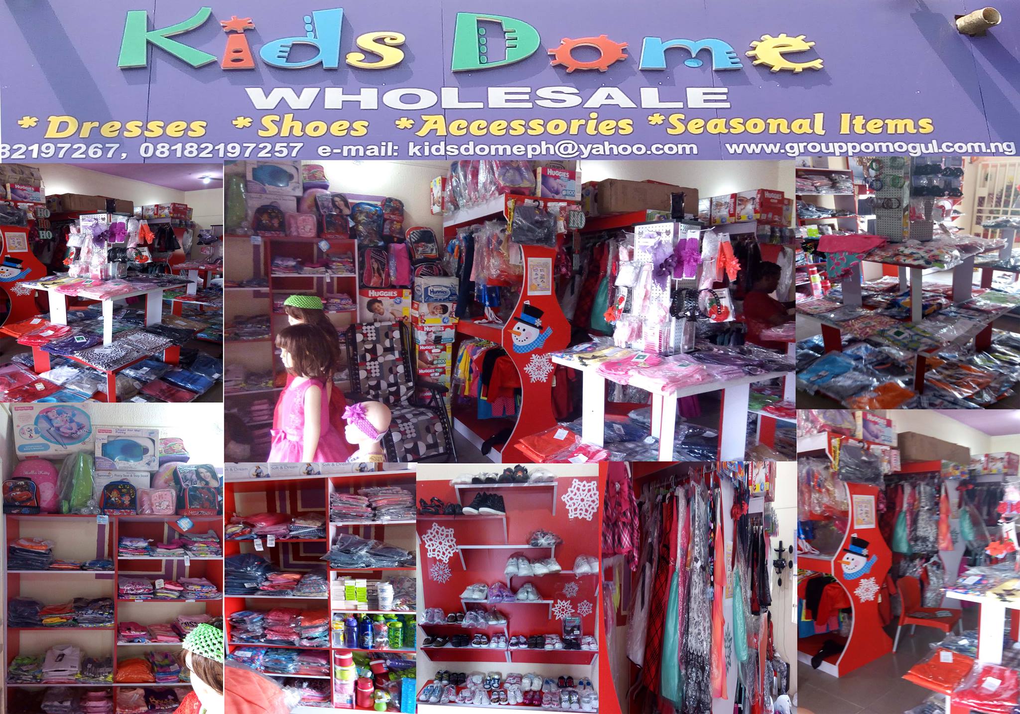 Kids Dome Retail and wholesale Facebook ad from Nov 11, 2022