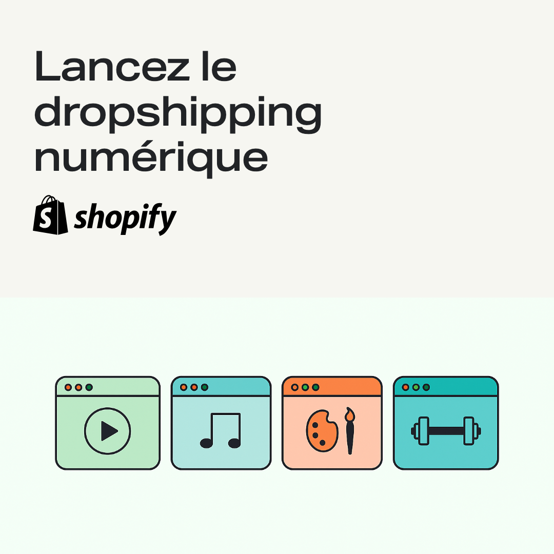 Shopify Facebook ad: Découvrez le dropshipping numérique