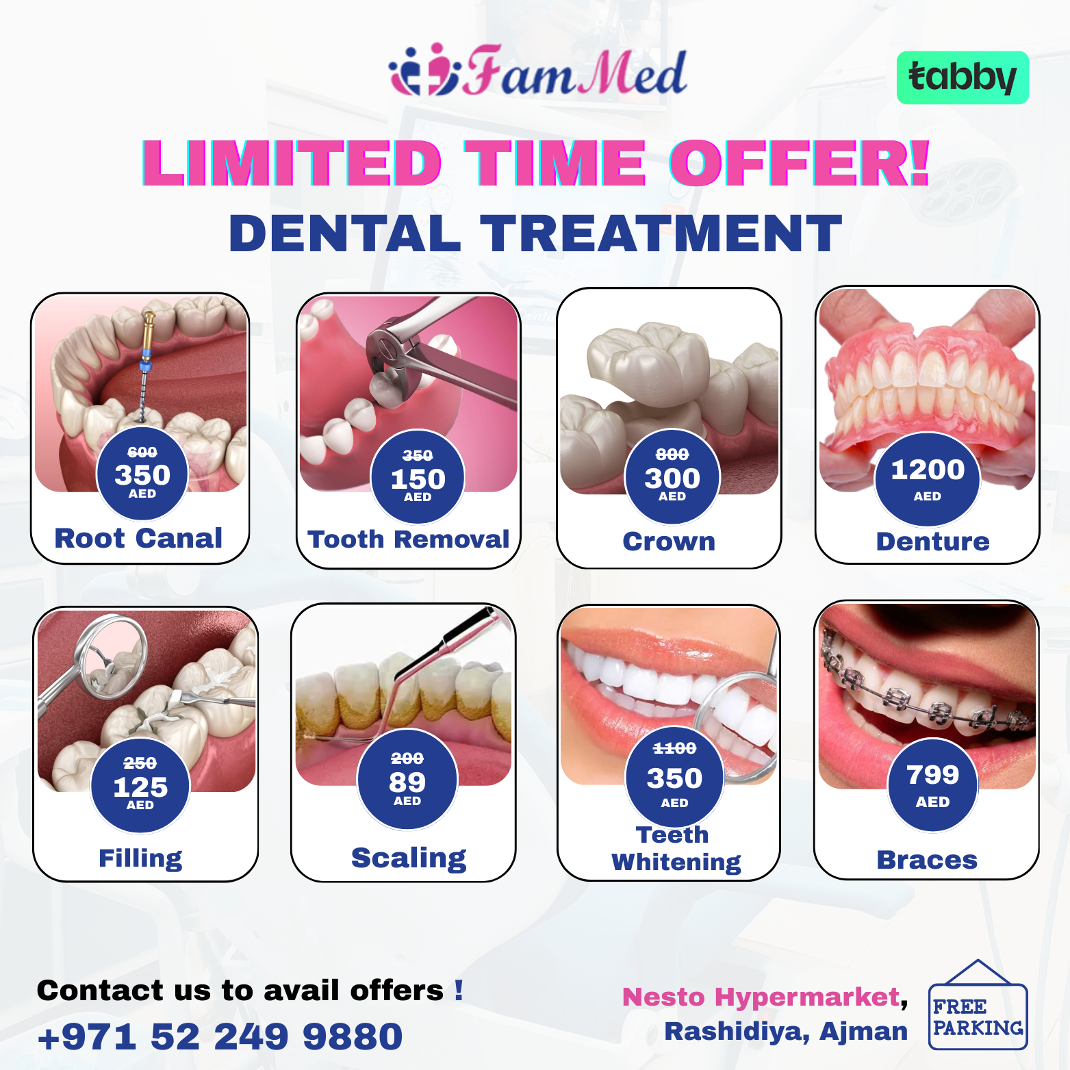 FamMed Medical Centre L.L.C Facebook ad: Chat with us