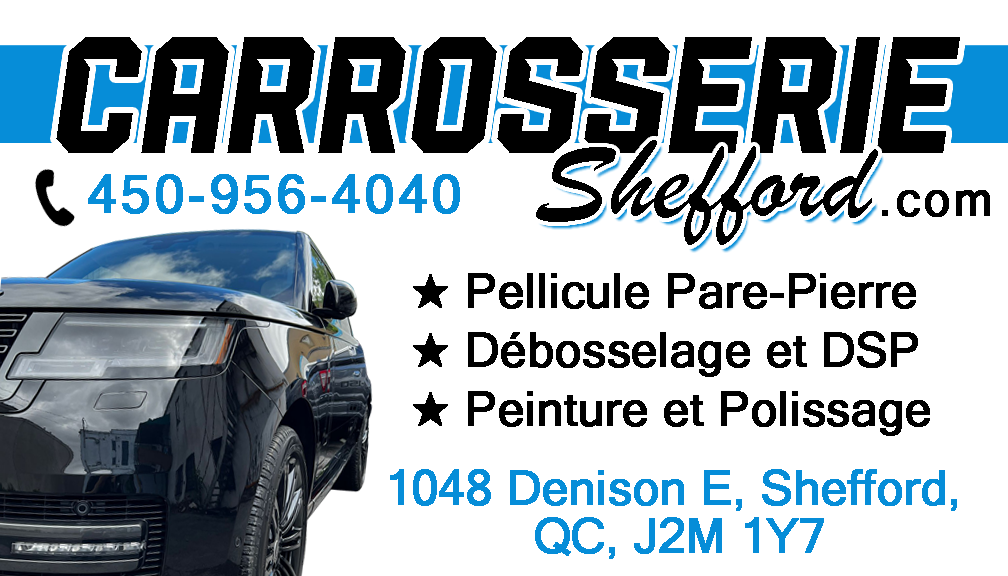 Carrosserrie & Peinture Shefford Facebook ad: Estimation Gratuite!