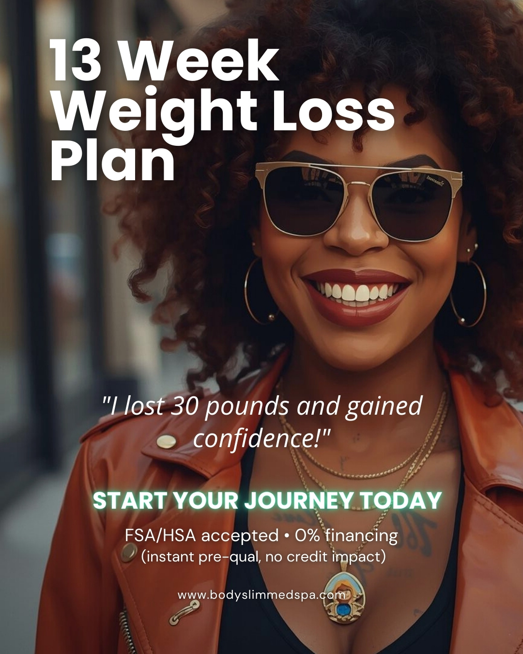 Body Slim Facebook ad: 13-Week Medical Weight Loss Jump Start