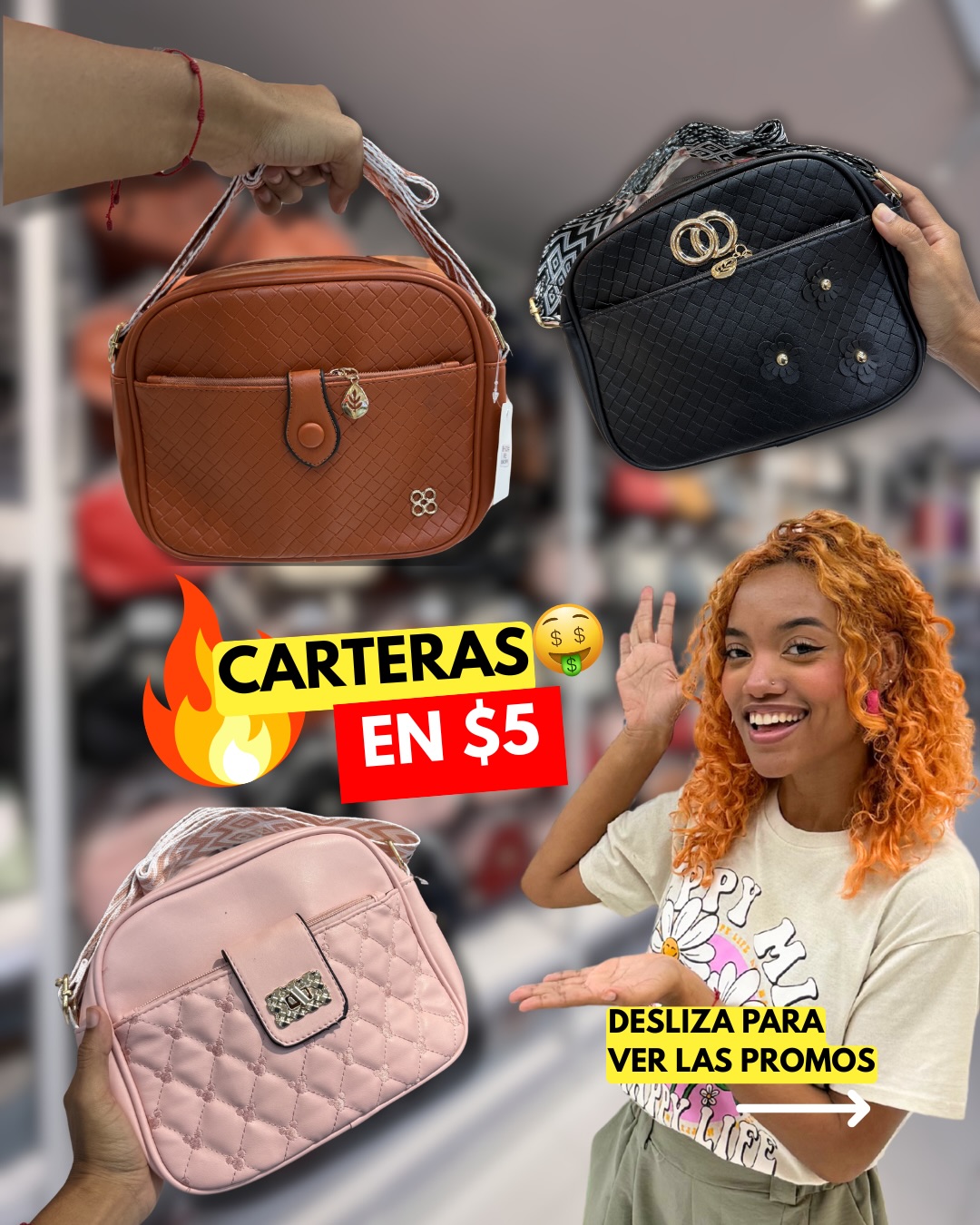 Distribuidora Depedé Facebook ad: LLUVIA DE CARTERAS MIRA ESTOS MODELOS POR TAN…