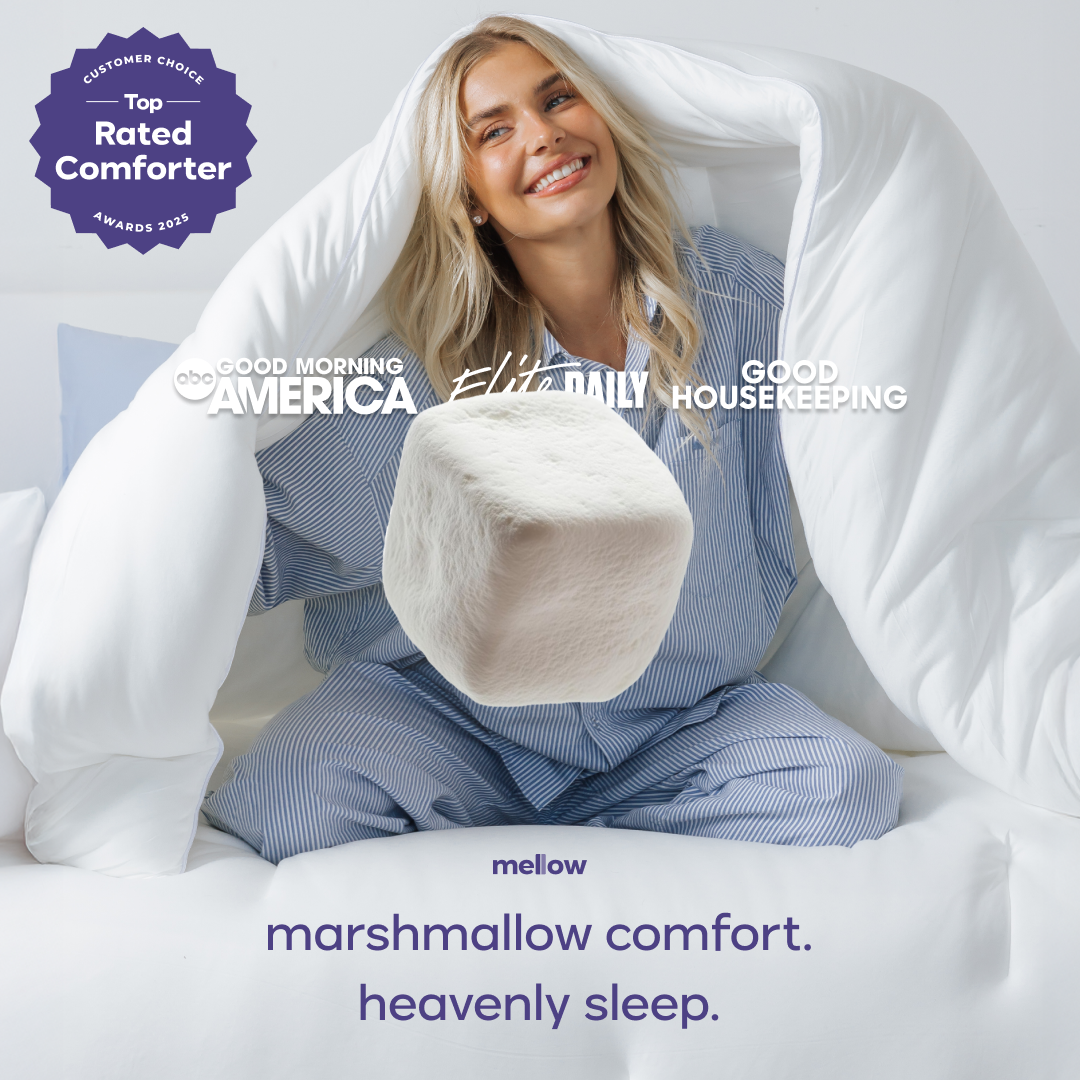 Mellow Comforters Facebook ad