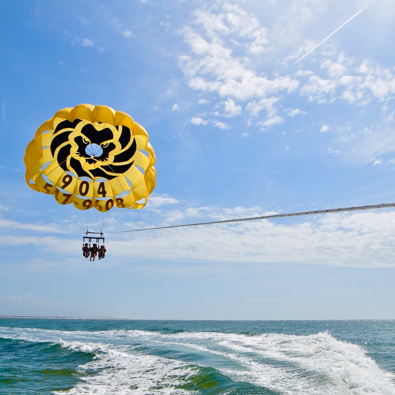 St. Augustine Parasail Facebook ad: Book Your Parasailing Adventure Today