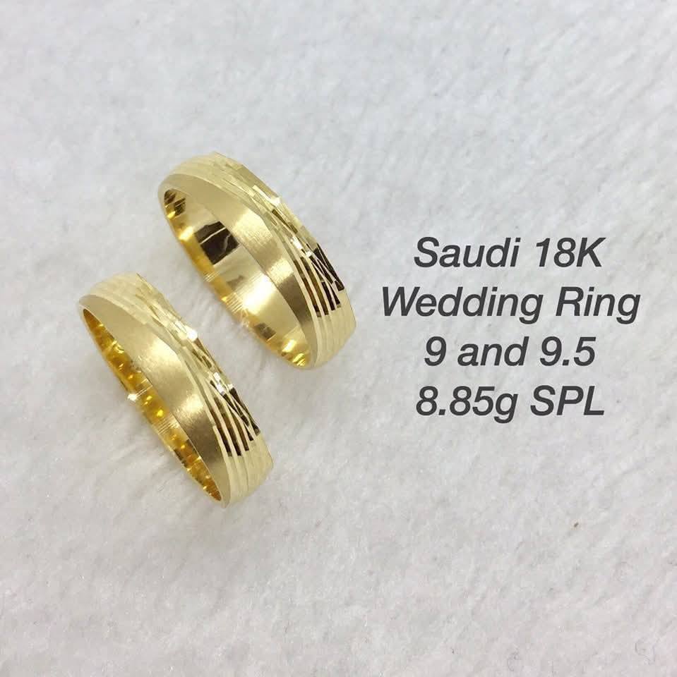 Leanne's Online Jewelry Shop Facebook ad: 18K Saudi Wedding Rings