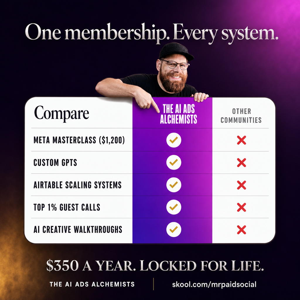Mr. Paid Social Facebook ad