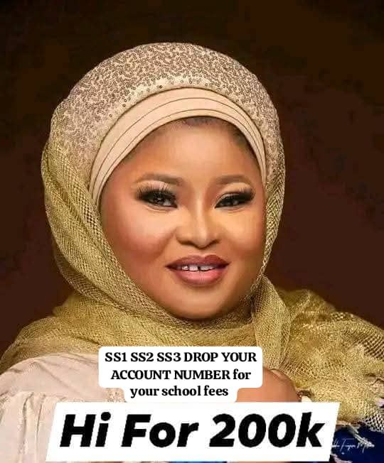 Michelle Hope Foundation Facebook ad: 09067167486 Account number for