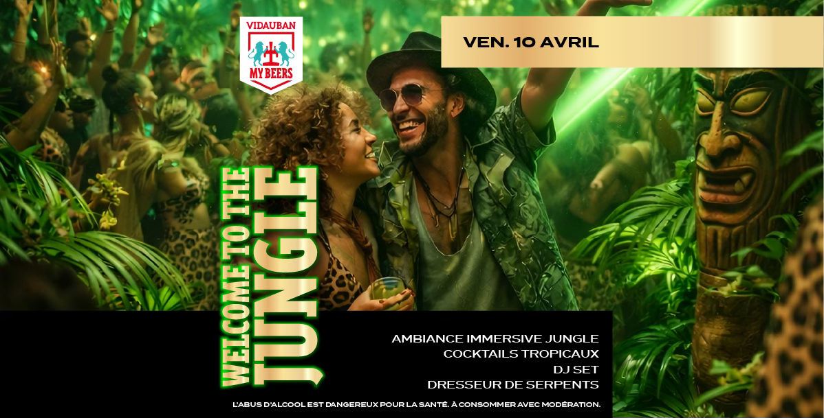 My Beers Vidauban Facebook ad: ᗯEᒪᑕOᗰE TO TᕼE ᒍᑌᑎGᒪE