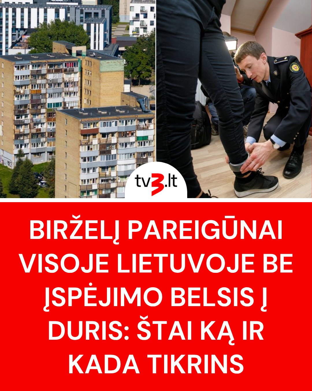 TV3 televizija Facebook ad