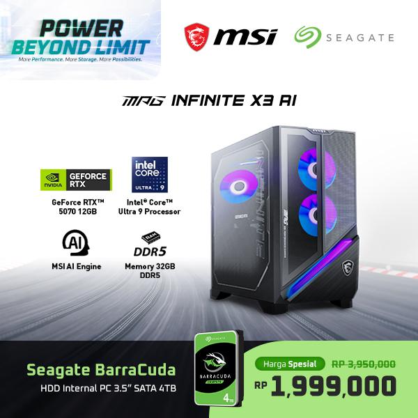 MSI Gaming Facebook ad: Beli Desktop MSI, Dapat HDD Seagate mulai Rp 1,999 JT!