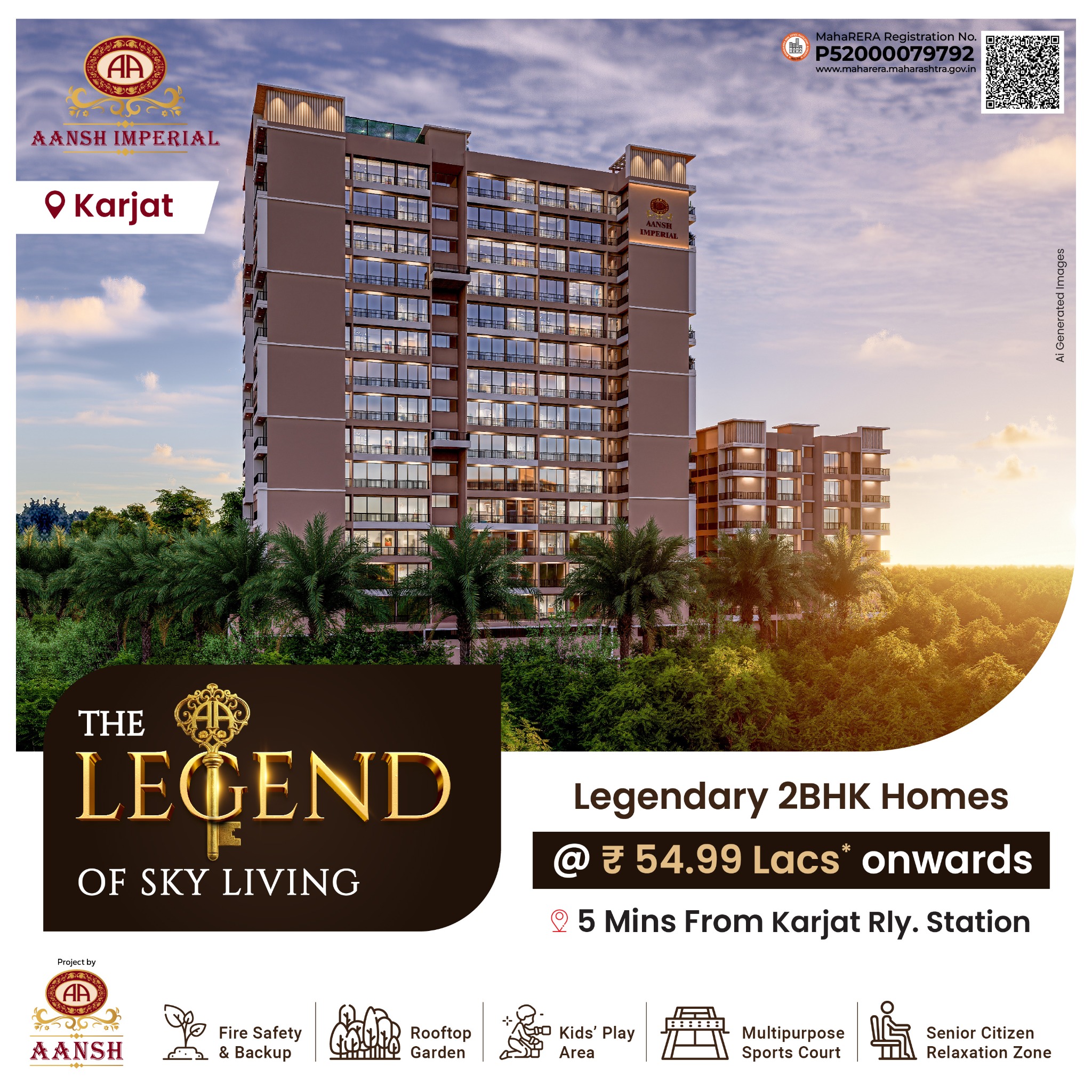 Aansh Group Facebook ad