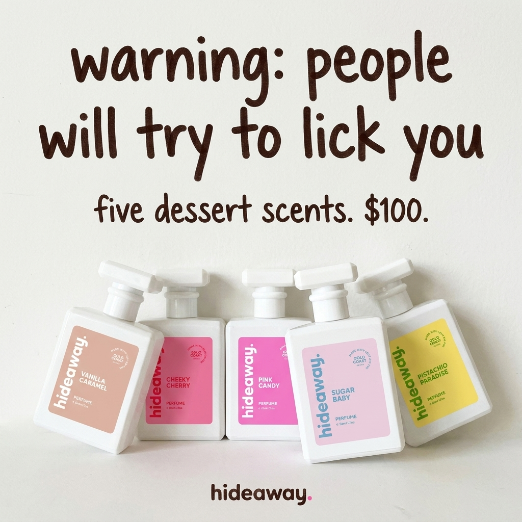 Hideaway Handmade Facebook ad