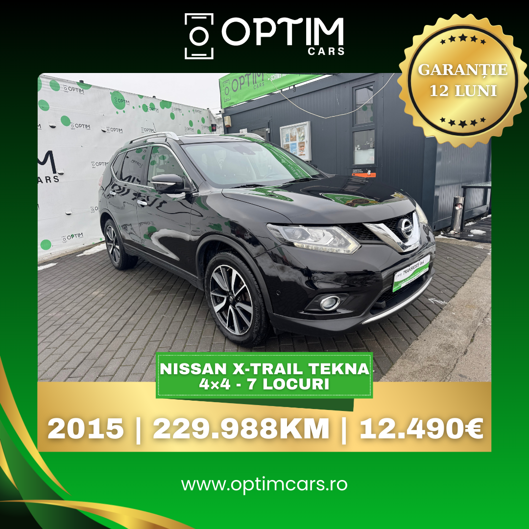 Optim Cars - Vânzări și Închirieri Auto Facebook ad: SUV 7 LOCURI + 4×4 la doar 12.490…