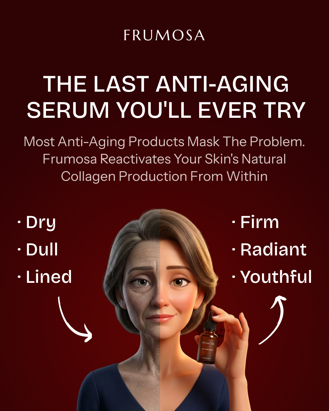 Frumosa Skincare Facebook ad