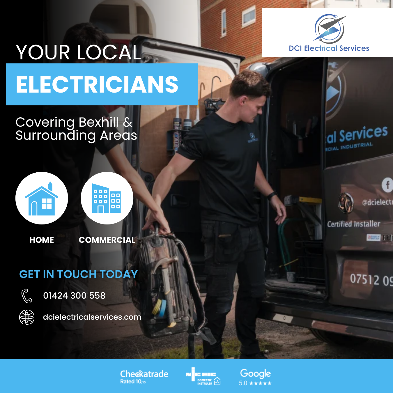 DCI Electrical Facebook ad