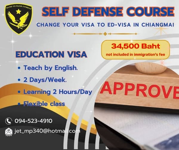 Hand to Hand Combat ChiangMai Thailand Facebook ad