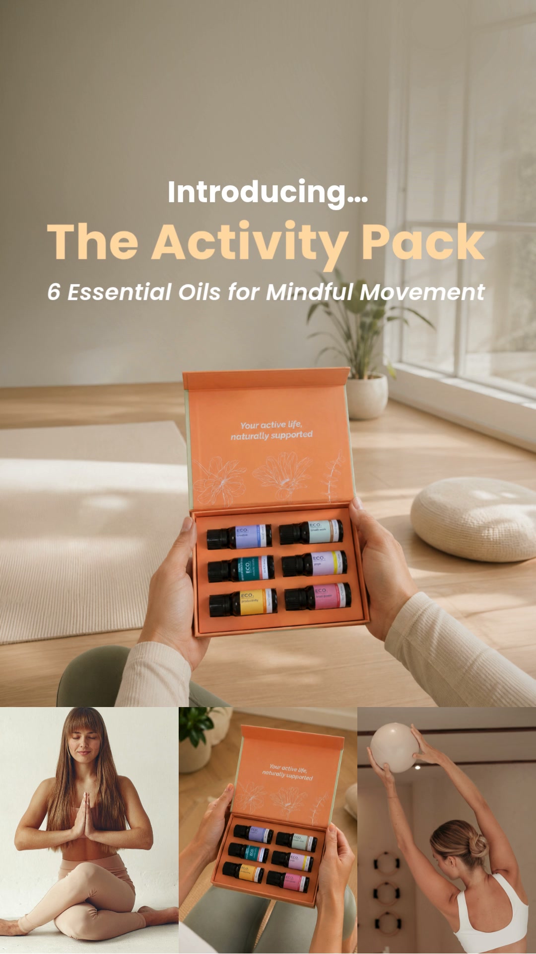 ECO. Modern Essentials Facebook ad: The Activity Pack is Here.