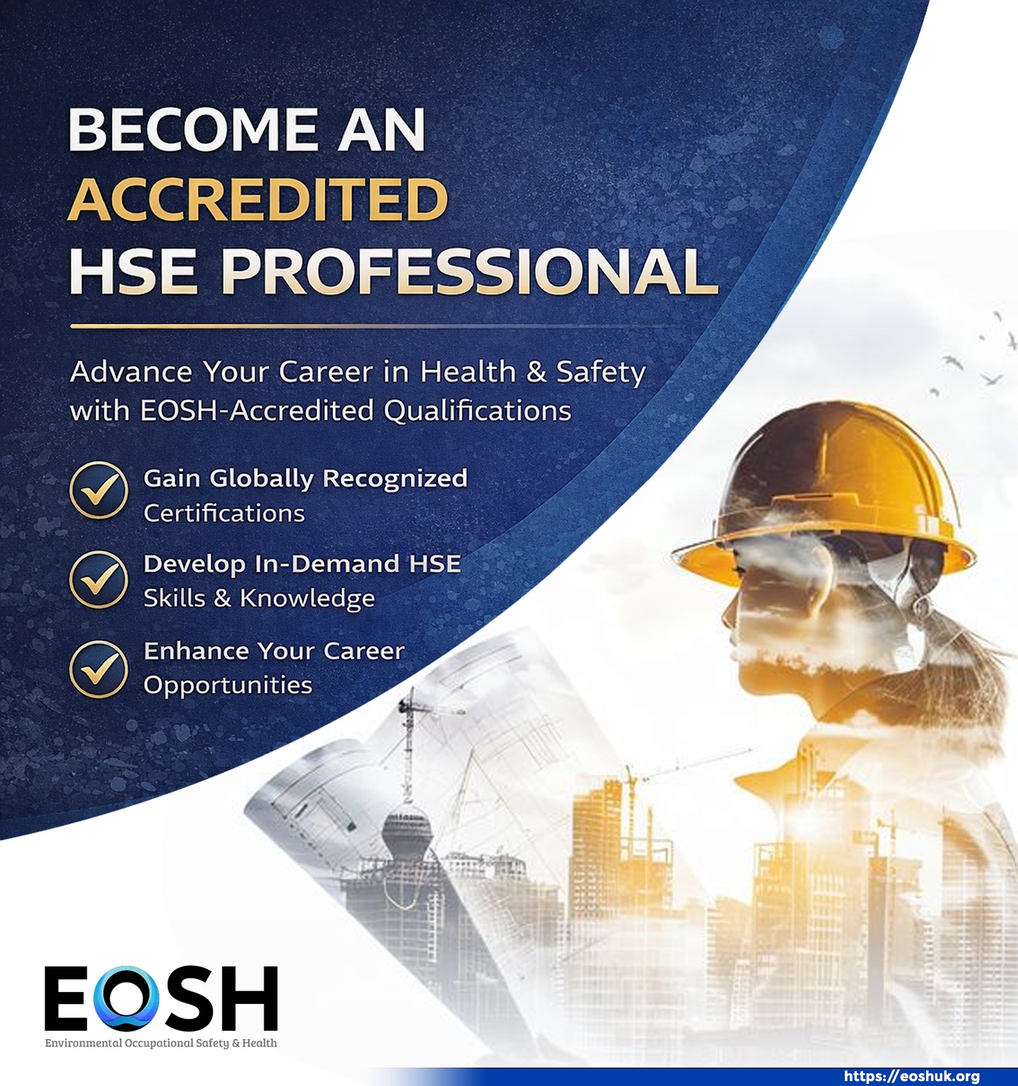 EOSH Facebook ad: eoshuk | Environmental Occupational Safety and Health