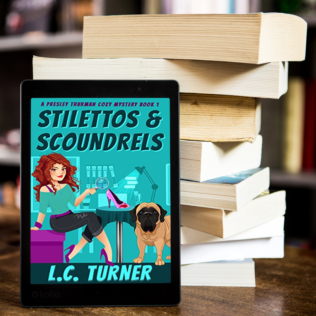 Author Laina Turner and L.C. Turner Facebook ad
