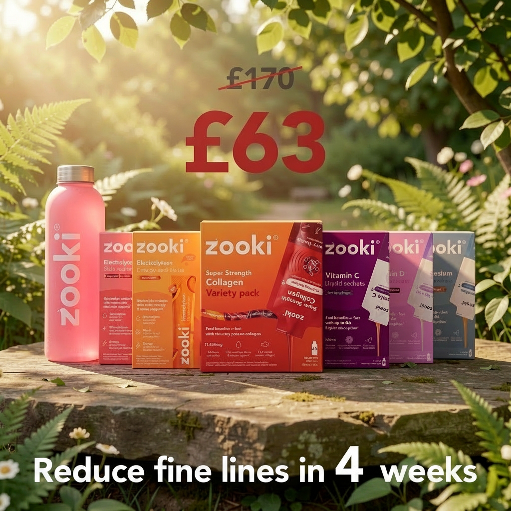 Zooki Facebook ad: Multi-Award Winning Collagen Drink