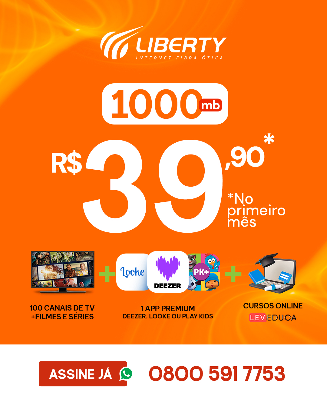 Liberty Fibra Optica Facebook ad