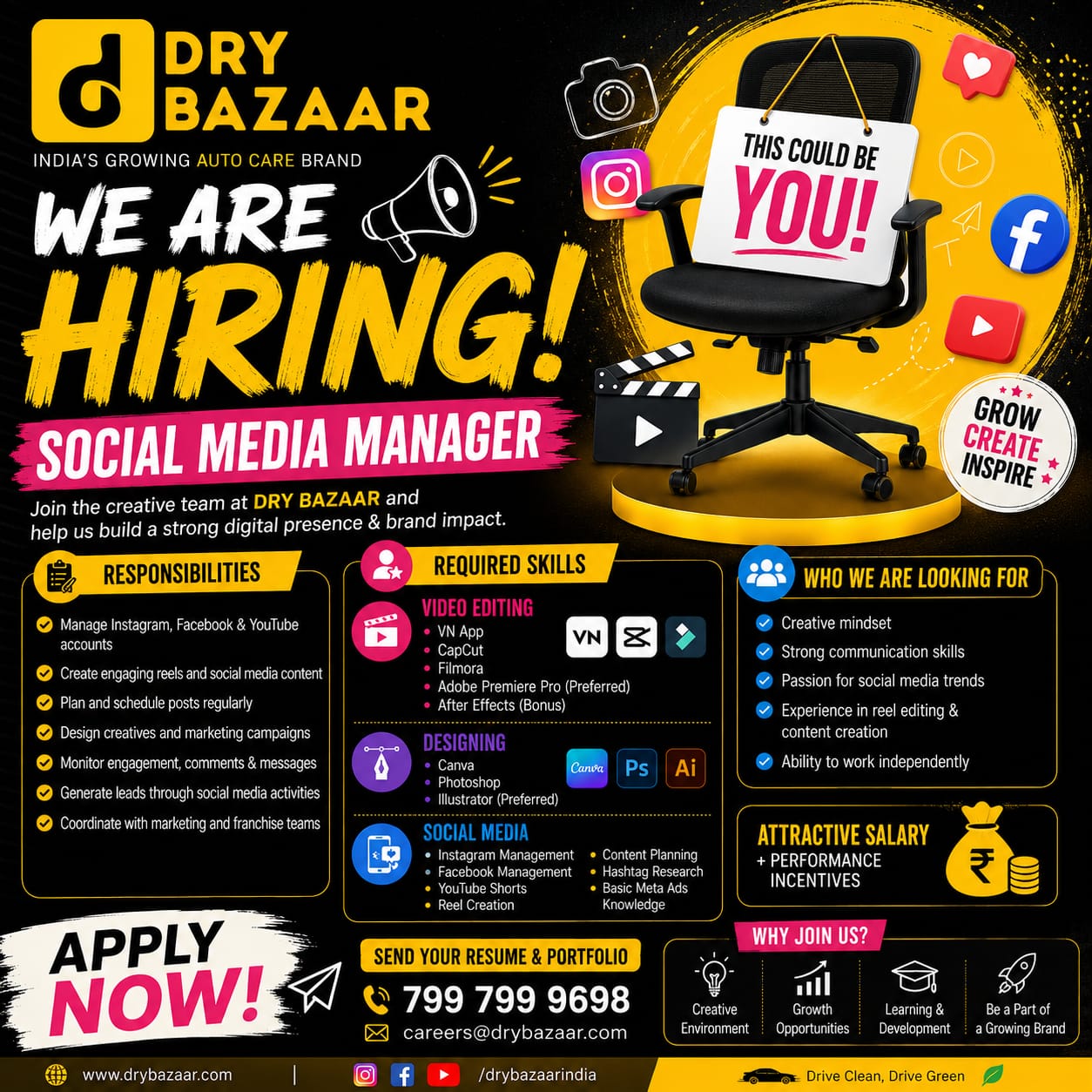 DryBazaar Facebook ad