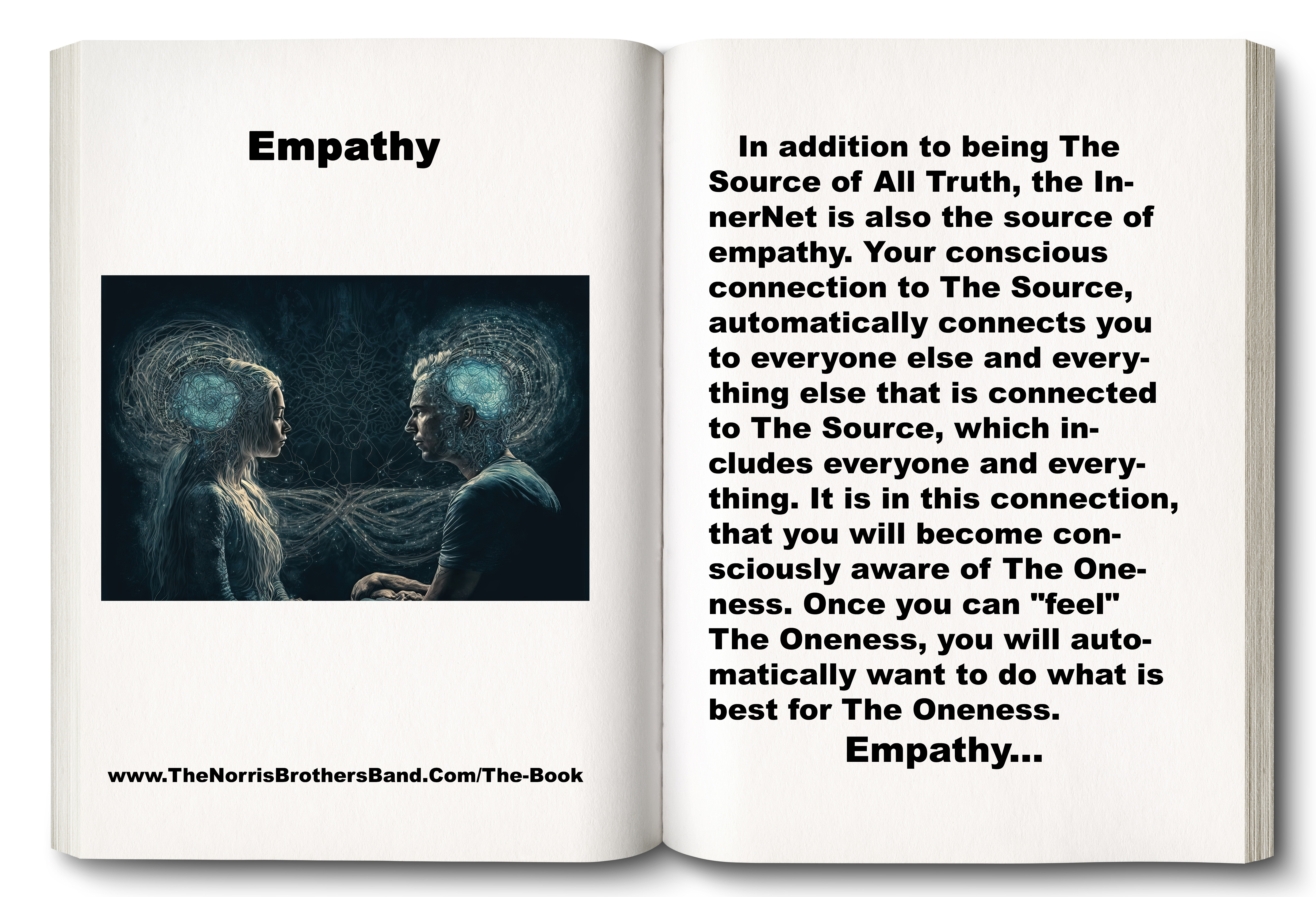 The Norris Brothers Band Facebook ad: FREE BOOK FROM THE FUTURE