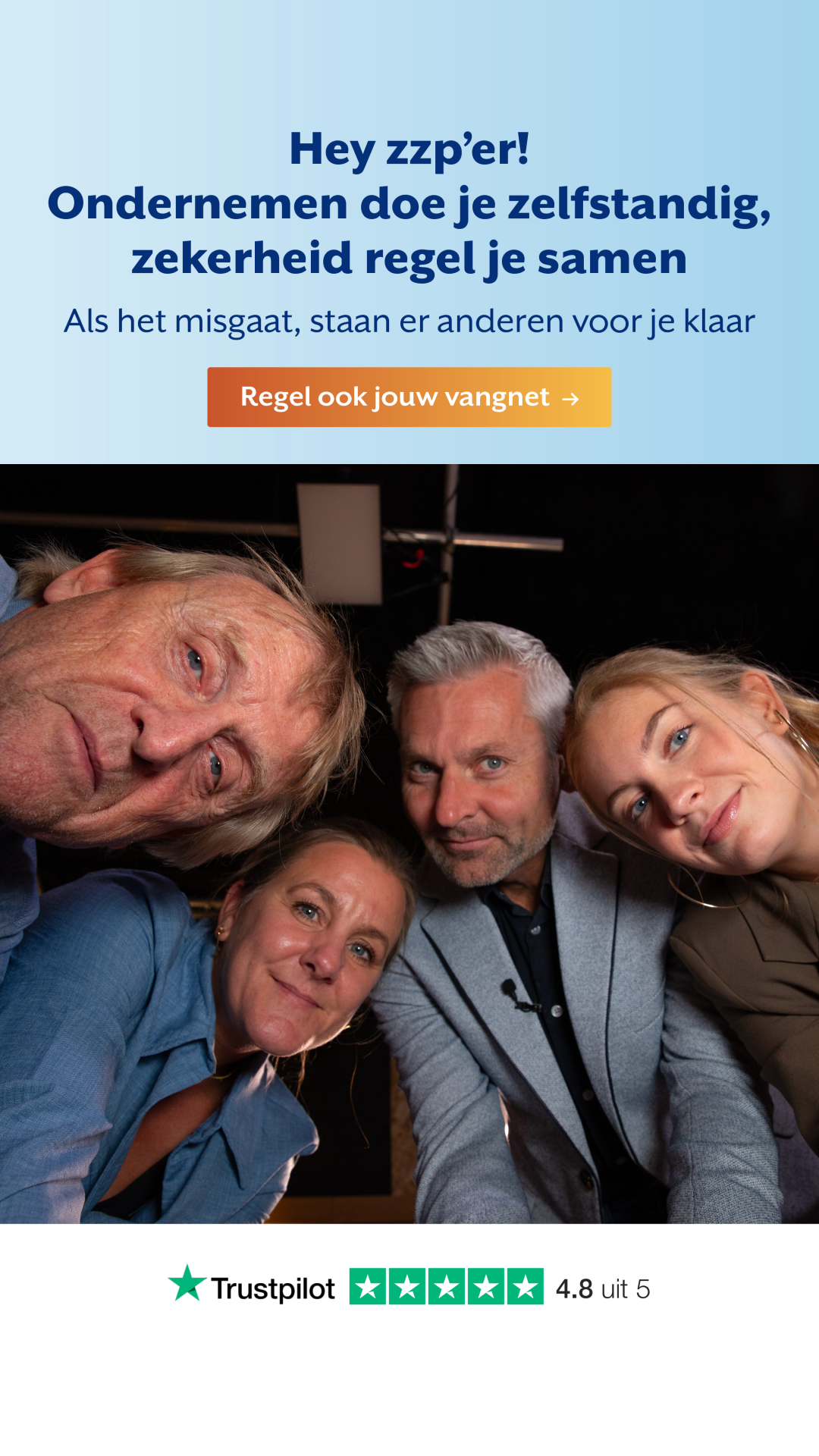 Zelfstandig Ondernemers Facebook ad from Jan 5, 2026