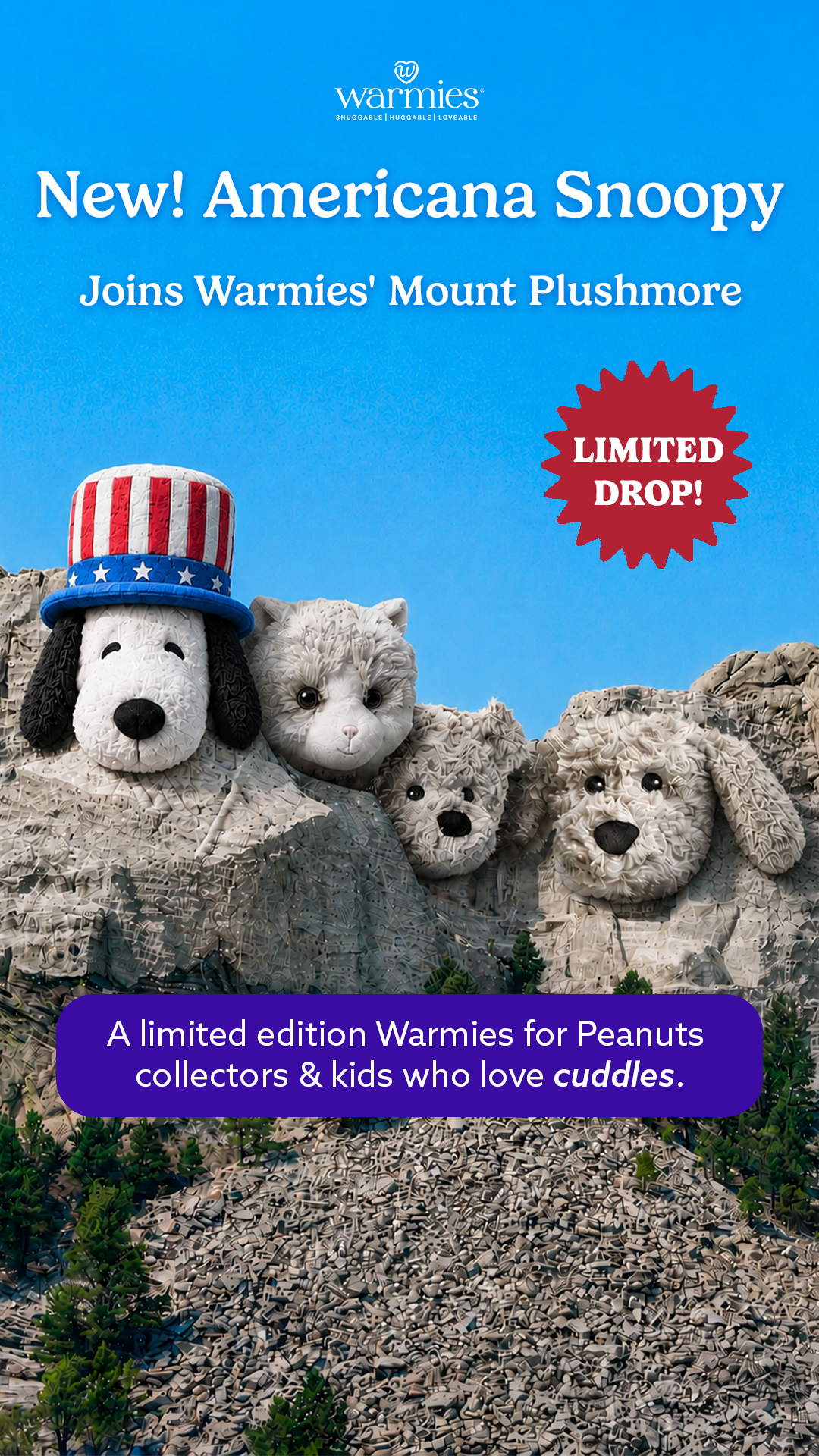 Warmies USA Facebook ad