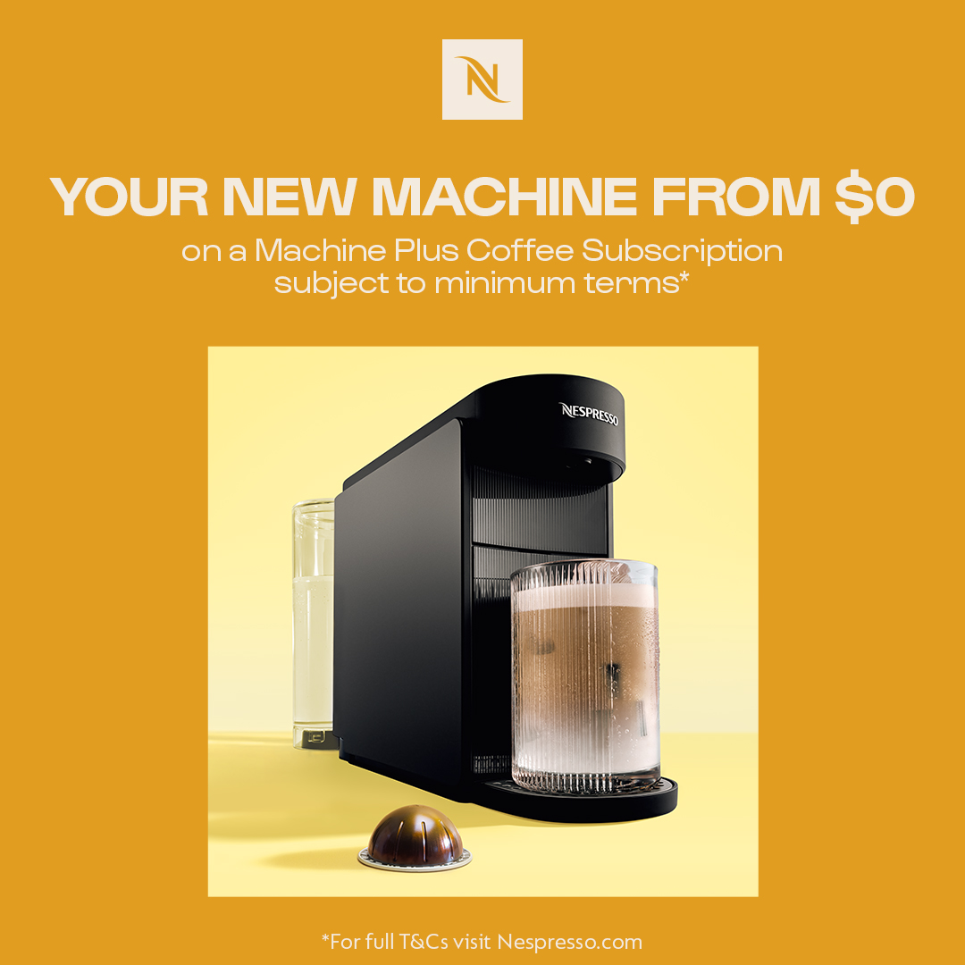Nespresso Facebook ad
