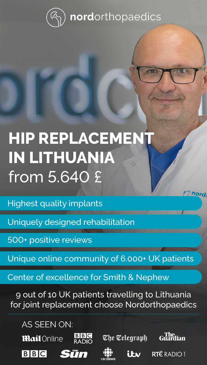 Nordorthopaedics clinic Facebook ad