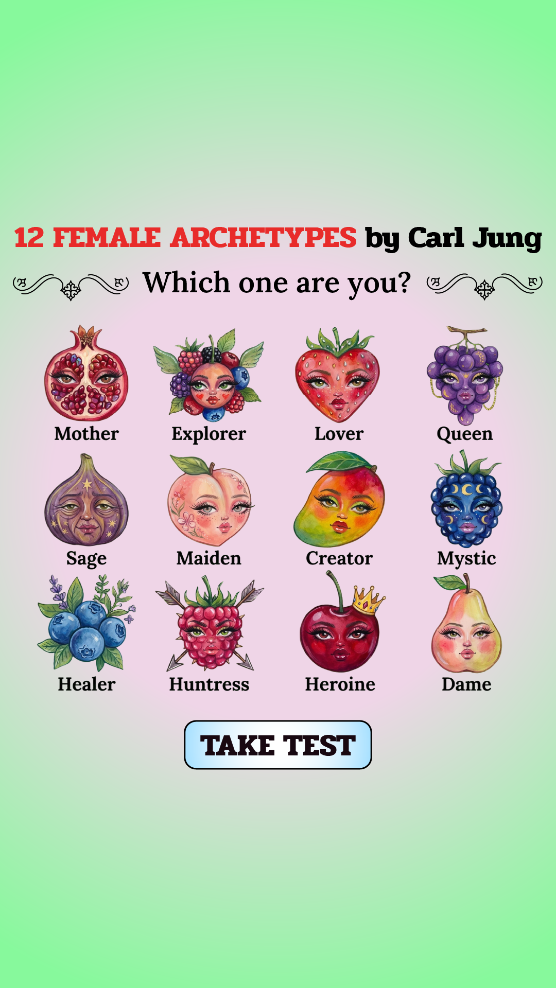 Personality Type Facebook ad
