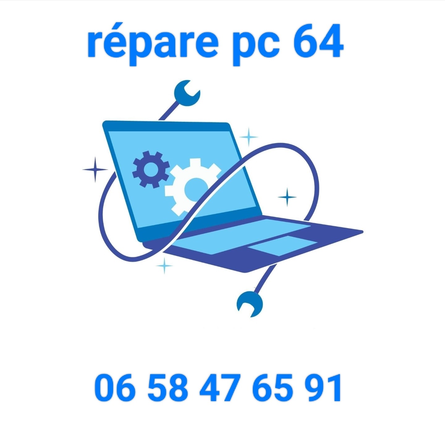 Répare'Pc64 Facebook ad: Discuter sur Messenger