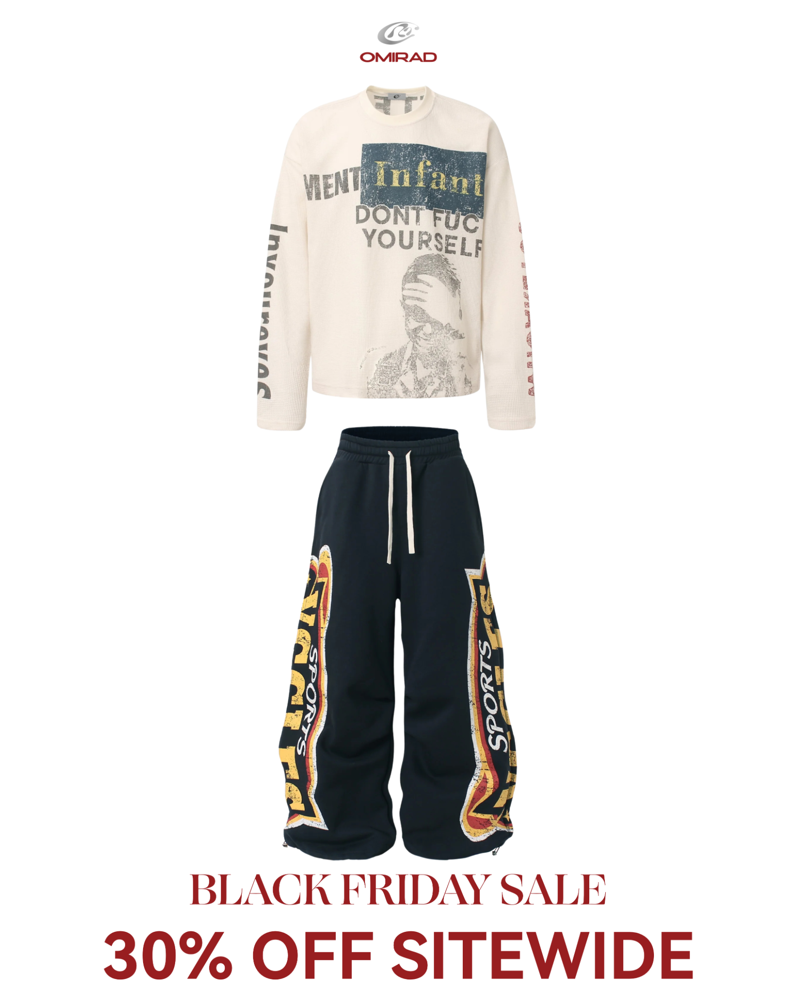 Omirad Facebook ad: 30% OFF SITEWIDE