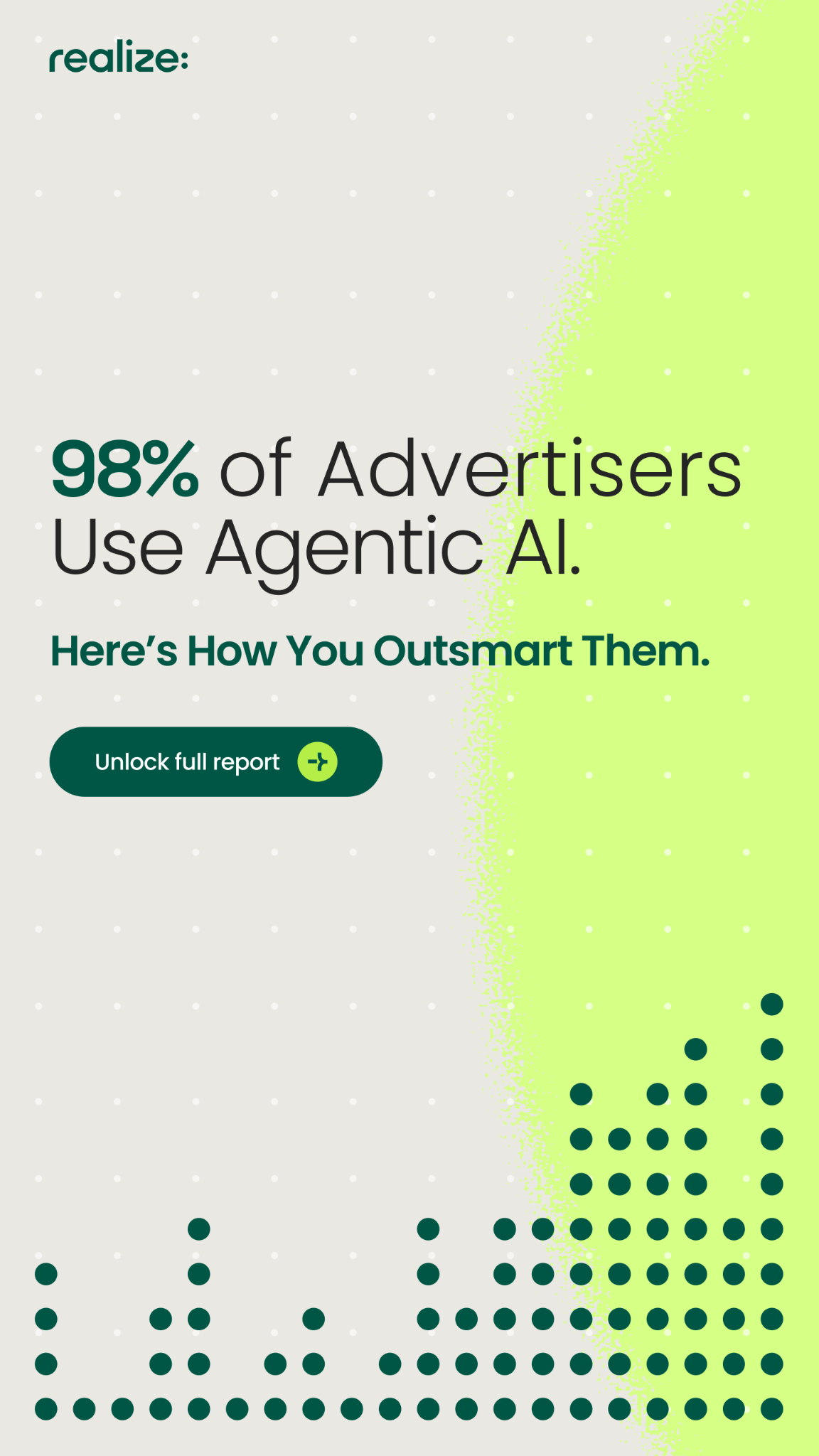 Realize For Advertisers Facebook ad