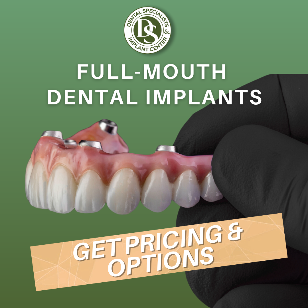Dental Specialists & Implant Center at The Woodlands Facebook ad: Get Pricing & Options!