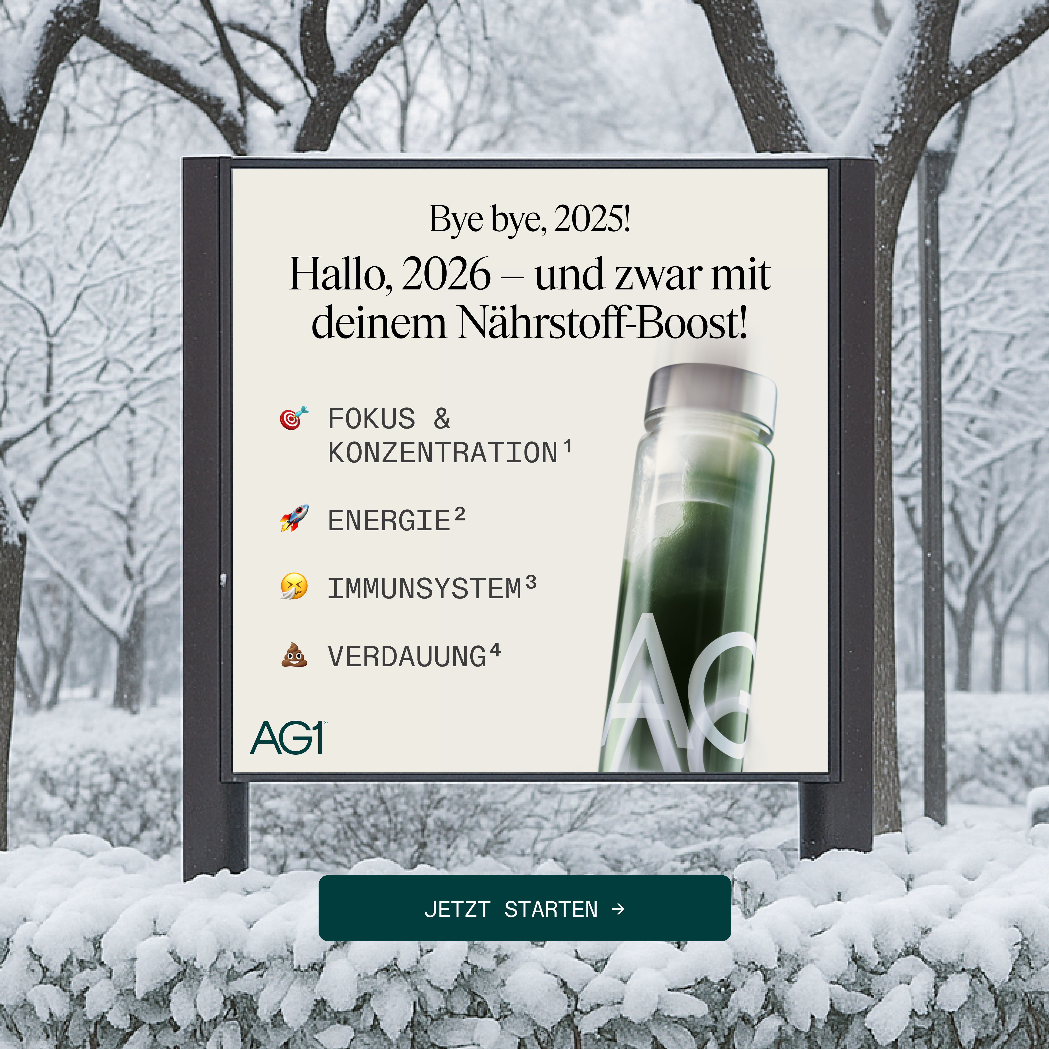 AG1 Deutschland Facebook ad
