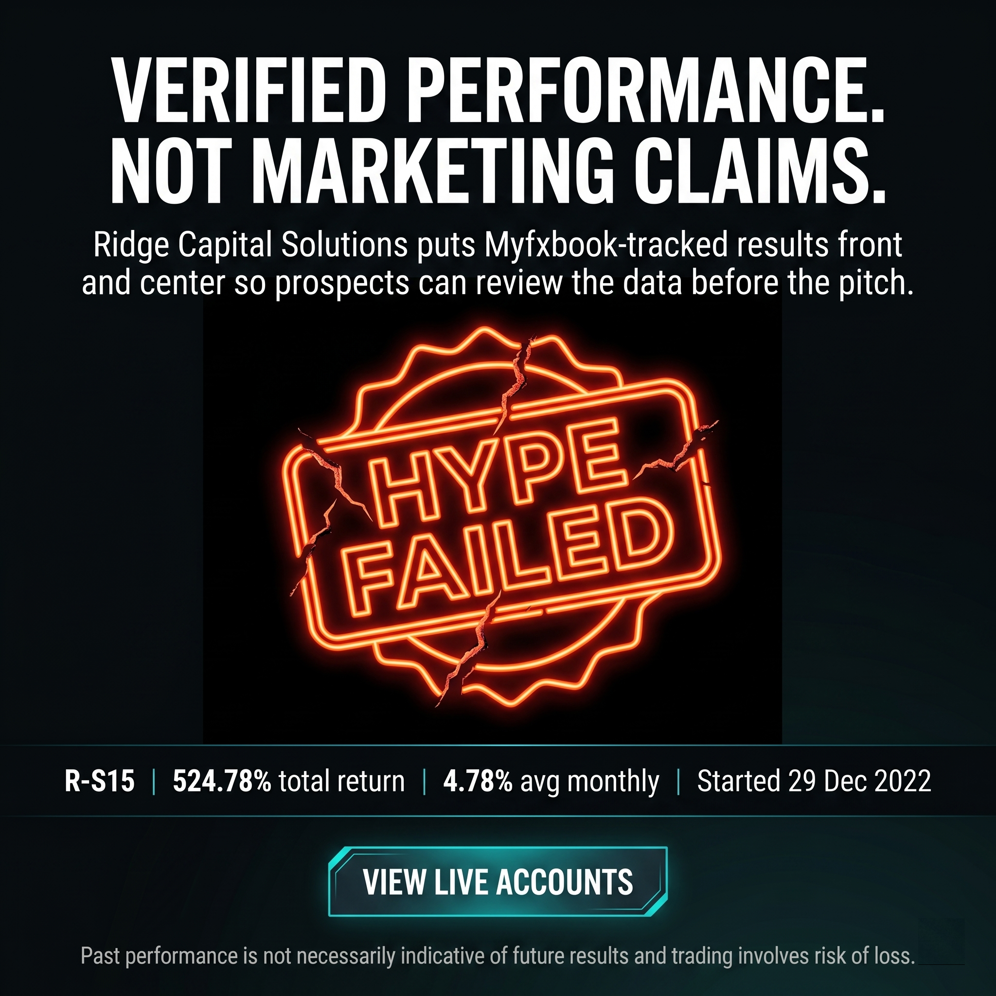 Ridge Capital Solutions Facebook ad