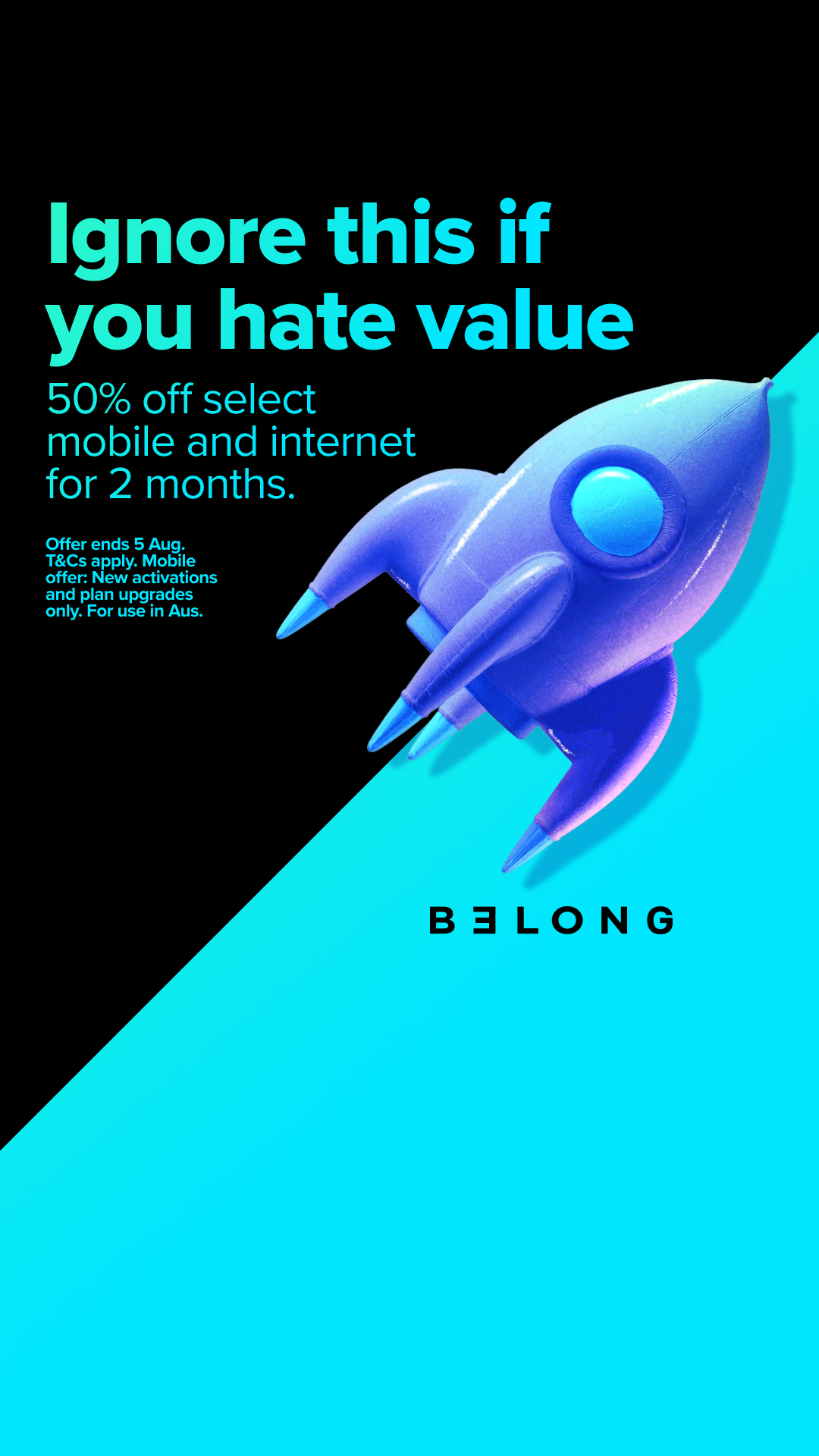 Belong Facebook ad from Jul 13, 2026