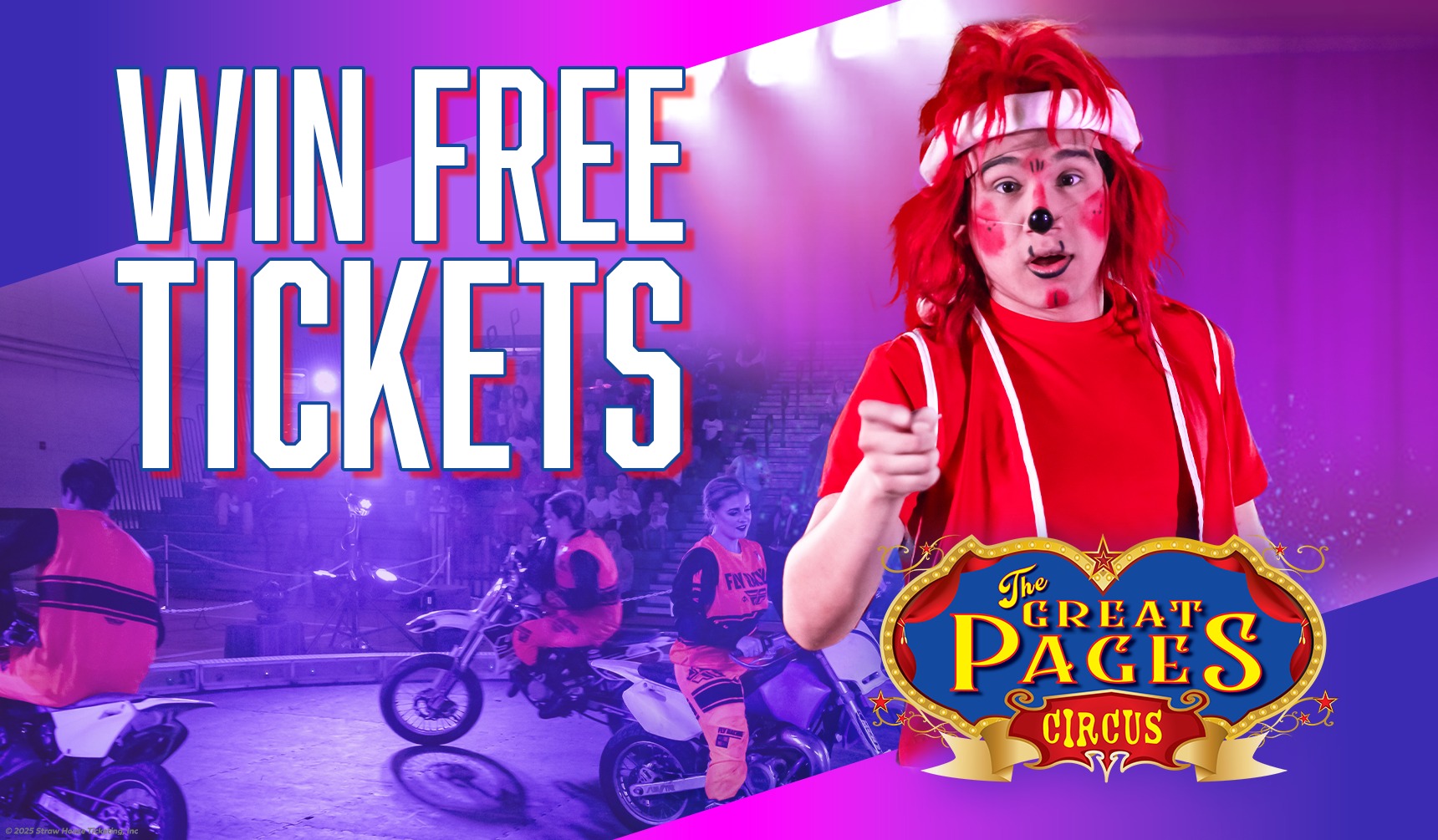 The Great Pages Circus Facebook ad: Hazard, Ky - It’s time to WIN TICKETS!