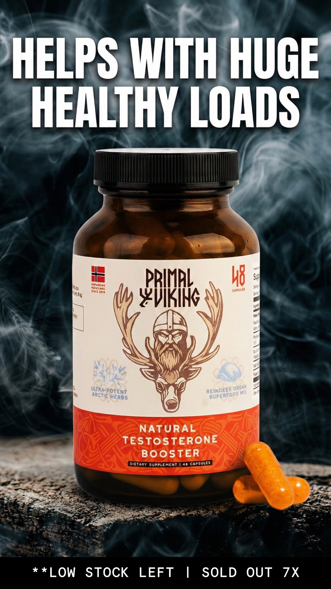 Primal Viking Facebook ad