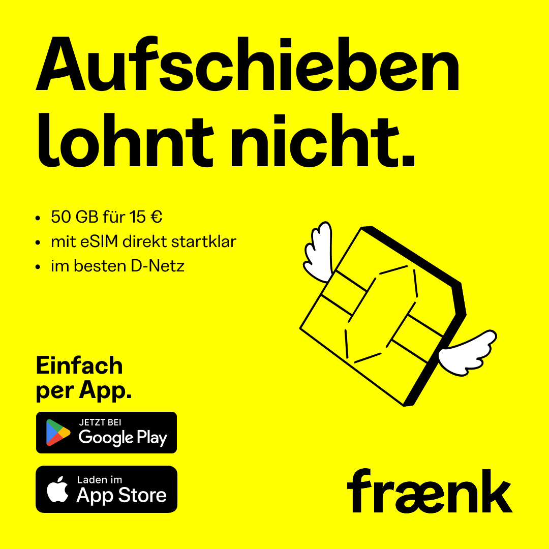 fraenk Facebook ad from Jun 3, 2026