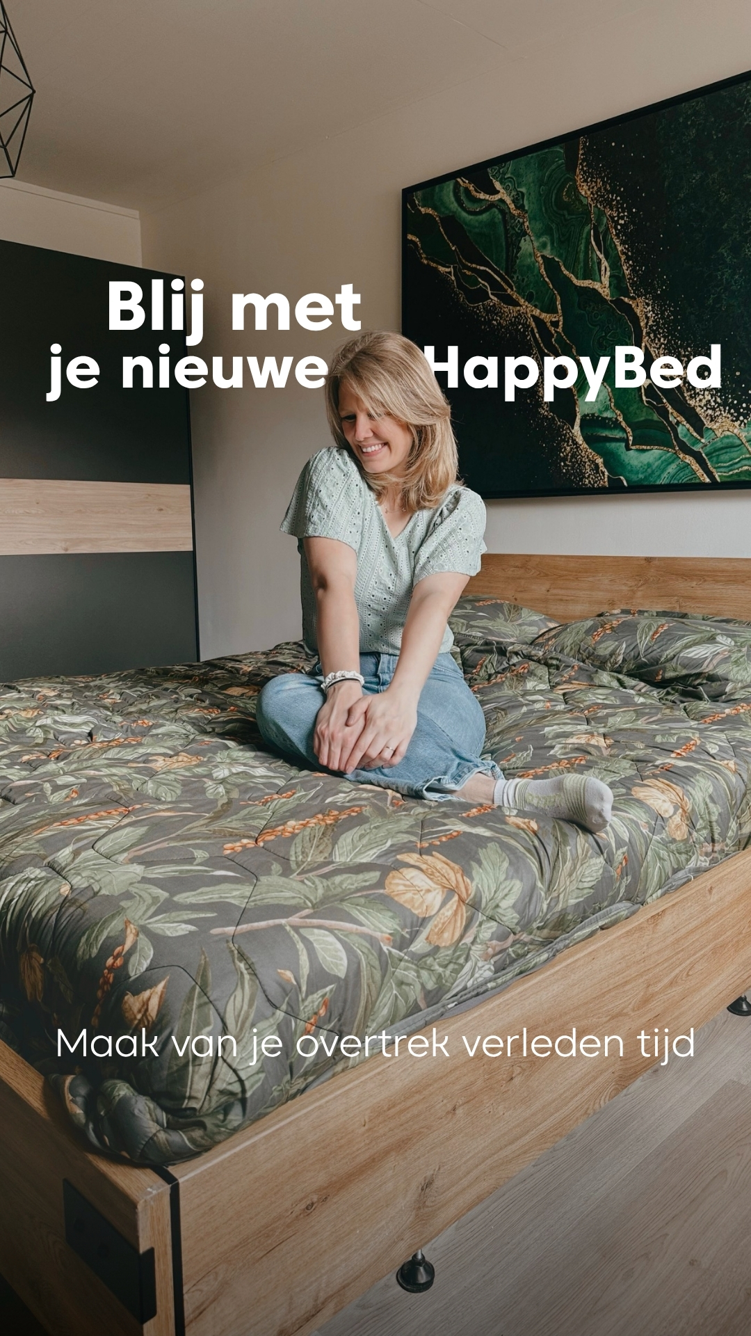 HappyBed Facebook ad