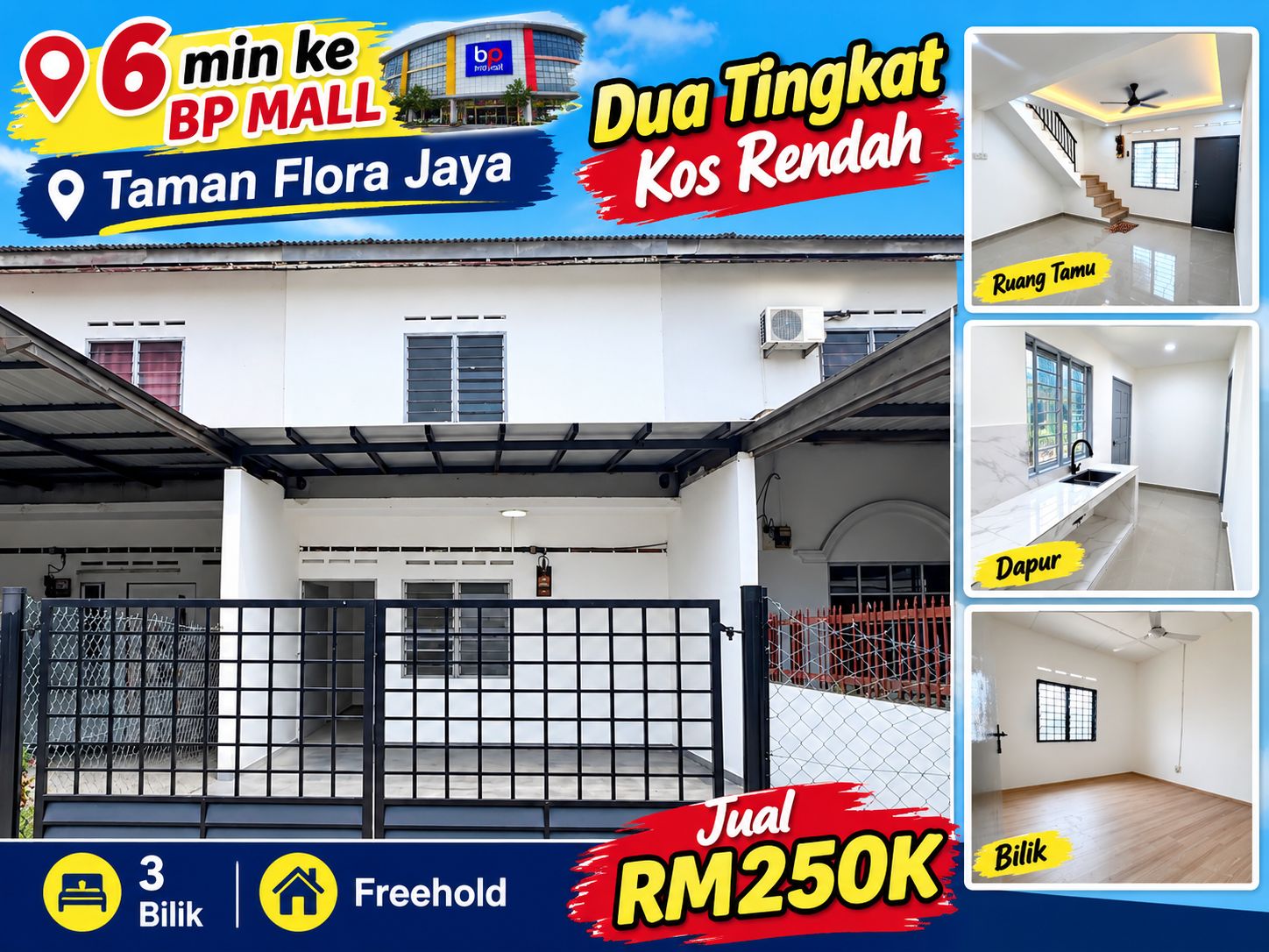 DSH Property Johor Facebook ad: π π¦π’π§π’π π€π ππ© πππ₯π₯