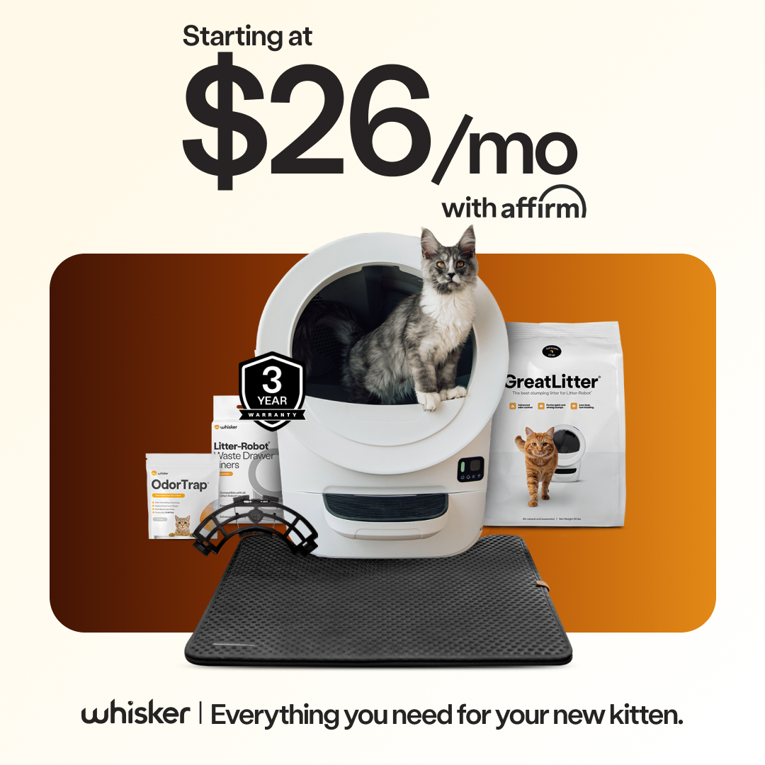 Whisker Facebook ad