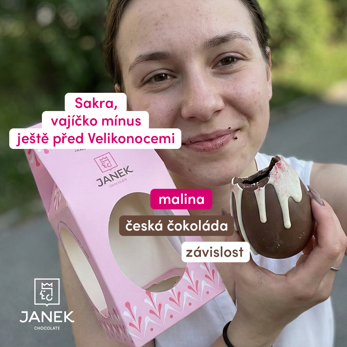 Čokoládovna JANEK Facebook ad