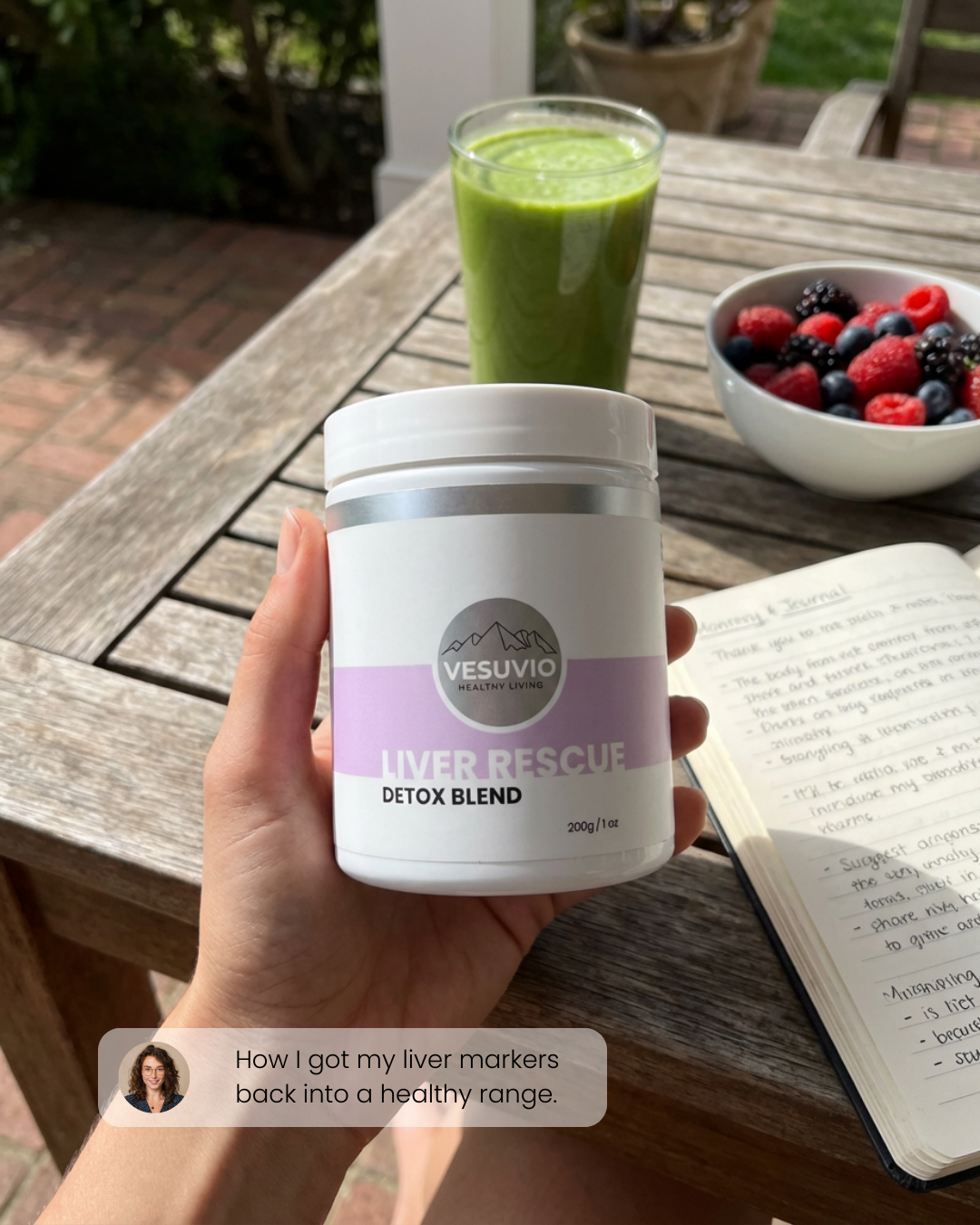 Vesuvio Healthy Living Facebook ad